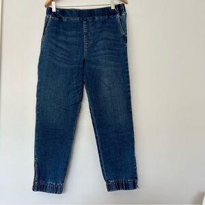 STS Blue pull on ankle zip jogger jeans 31